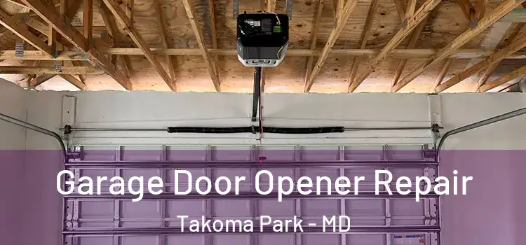  Garage Door Opener Repair Takoma Park - MD